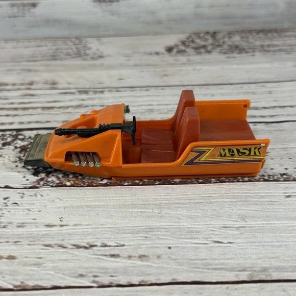 Kenner M.A.S.K. Mask Gator Off Road Vehicle With Hydroplane Boat Driver *Read* - Picture 9 of 12
